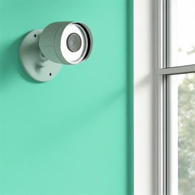 Dothan vivint camera facing a window